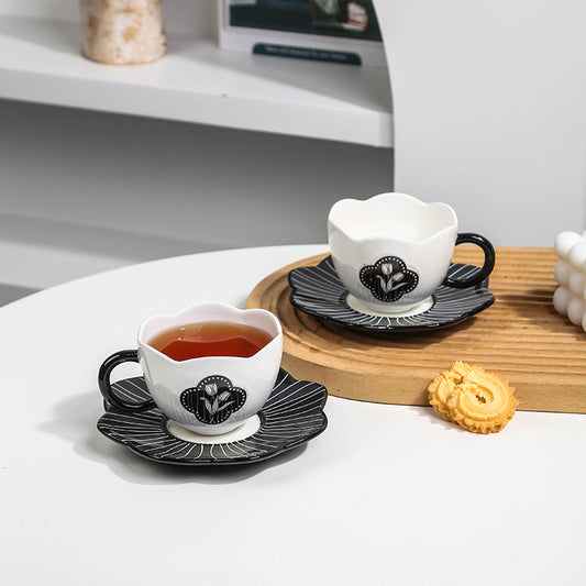 Coffee cup set from Qingfa ceramics